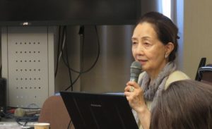 2018年6月2日　授業風景　「女性が政治・経済から遅れる要因は何か、を考える」　第4回　篠塚 英子氏